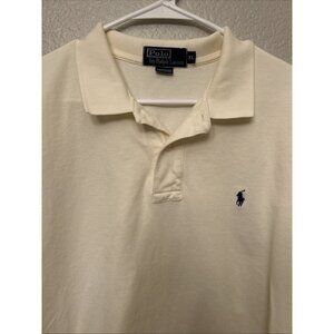 Polo Ralph Lauren Mens Cream Classic Fit Polo Shirt Pony Logo XL